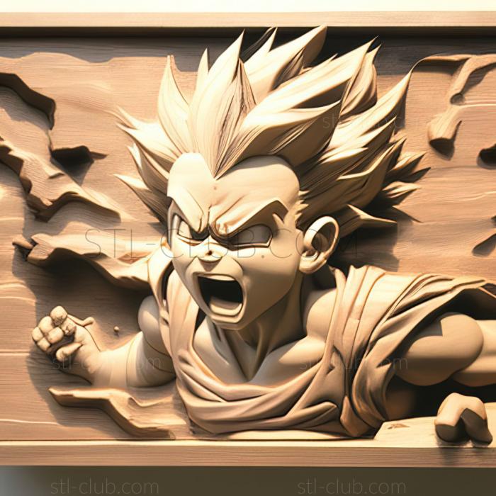 3D model Gohan (STL)